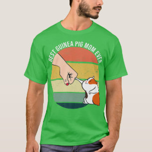 Camiseta Mejor Madre Porcina De Guinea Cav Doméstico De Pat