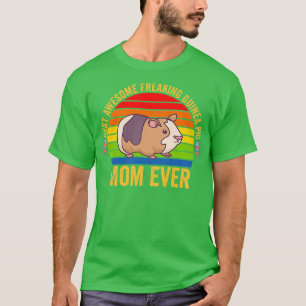 Camiseta Mejor Madre Porcina De Guinea Vintage