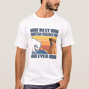 Camiseta Mejor Madre Rodesiana Ridgeback Siempre Vintage D