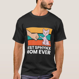 Camiseta Mejor Madre Sfinx Catos Sfinx De Amor De Gato Sin