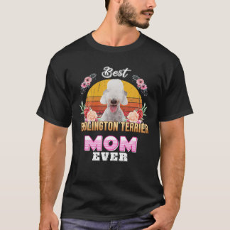 Camiseta Mejor Madre Terrier De Bedlington Día de la Madre 
