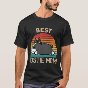 Camiseta Mejor Madre Terrier De Boston Para Mujeres