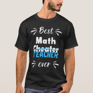 Camiseta Mejor Maestría en Matemáticas
