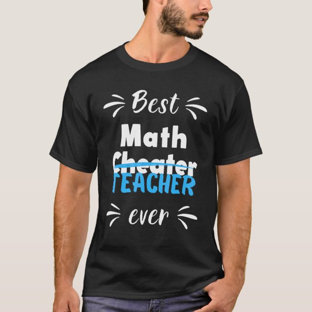 Camiseta Mejor Maestría en Matemáticas (Anverso)