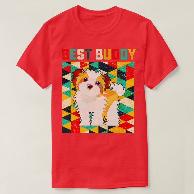 Camiseta Mejor Maltés Budista (Diseño del anverso)