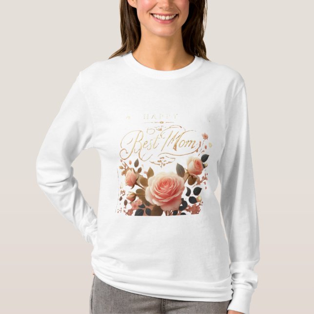 Camiseta Mejor mamá 2025 (Anverso)