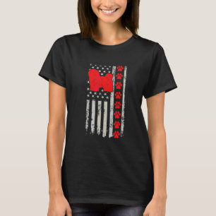 Camiseta Mejor mamá bombero Havanese papá jamás bandera de