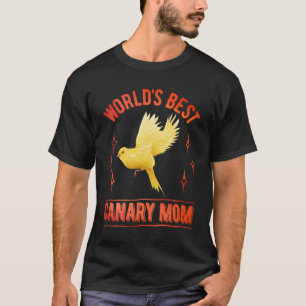 Camiseta Mejor Mamá Canaria Canarias Ama Aves Familia