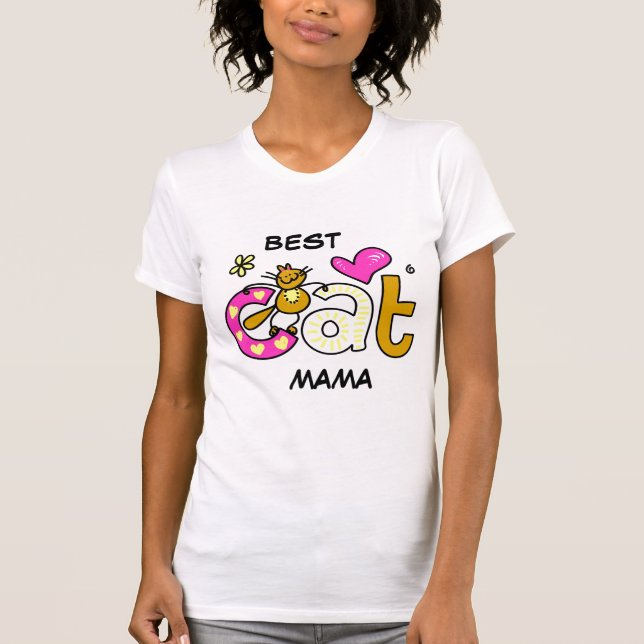 Camiseta Mejor mamá CAT (Anverso)