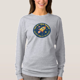 Camiseta Mejor Mamá Cohete Nave Mamá Cumpleaños Día de la M