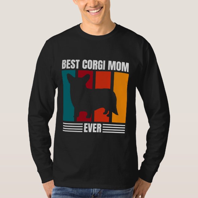 Camiseta Mejor Mamá Corgi (Anverso)
