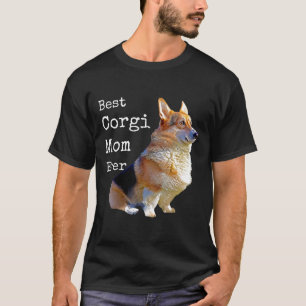 Camiseta Mejor Mamá Corgi Pembroke Welsh Corgi Per