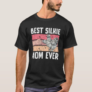 Camiseta Mejor Mamá de Gallina Seda del Mundo Amante de Gal