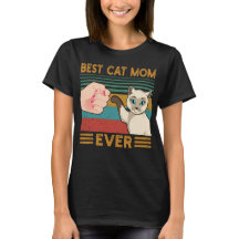 Mejor Mamá de Gatos de la Historia Divertido Vint