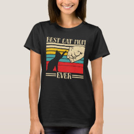 Camiseta Mejor Mamá de Gatos del Mundo