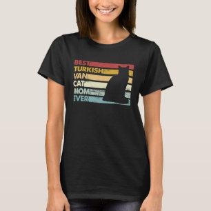 Camiseta Mejor Mamá de Gatos del Mundo  Madre Gato Van Turc