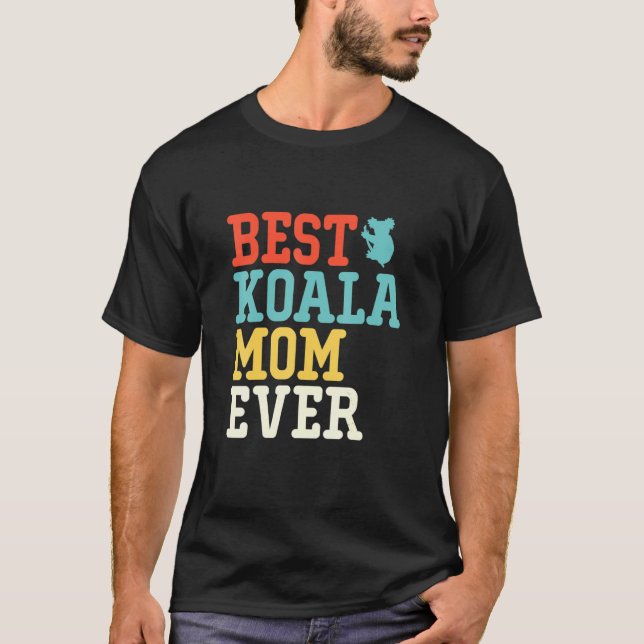 Camiseta Mejor Mamá De Koala (Anverso)