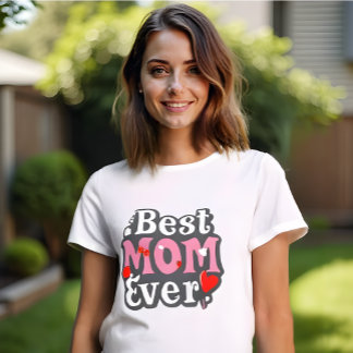 Camiseta Mejor Mamá de la Historia - Día de la Madre inspir
