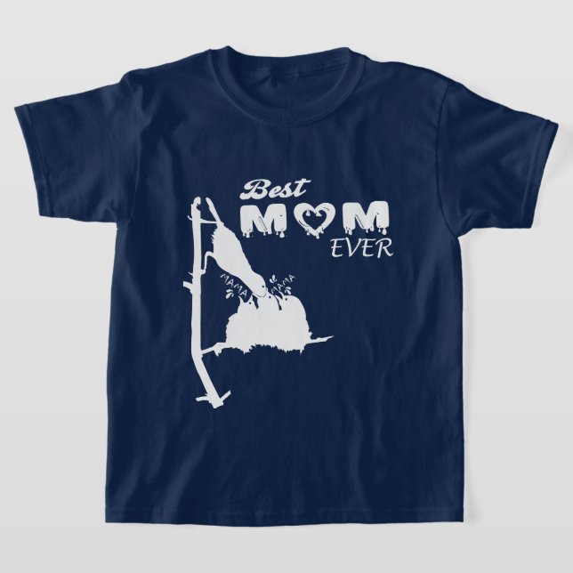 Camiseta Mejor Mamá de la Historia - Personalizado Personal (Distribución)