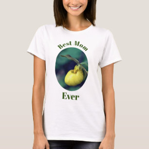 Camiseta Mejor Mamá De La Mujer Flor De Zapata