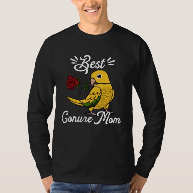 Camiseta Mejor Mamá de Loro I Conuro Dorado (Anverso)