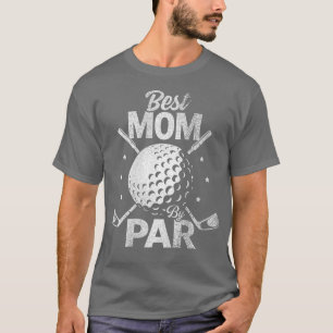 Camiseta Mejor Mamá De Par Daddy El Día Del Padre Golf Grac