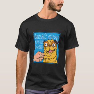 Camiseta Mejor Mamá de Perro Pug del Mundo