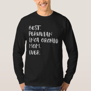 Camiseta Mejor Mamá de Peruvian Inca Orchid