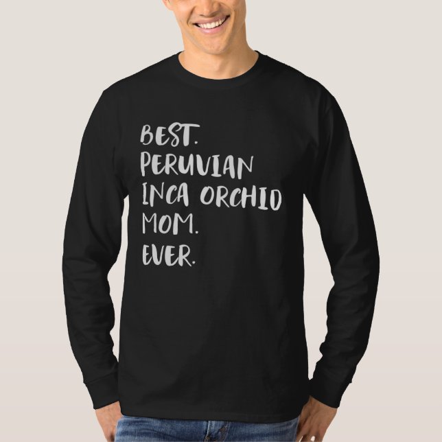 Camiseta Mejor Mamá de Peruvian Inca Orchid (Anverso)
