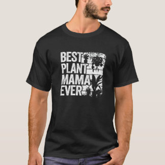 Camiseta Mejor Mamá de Plantas Jardín Diseñador de Jardines