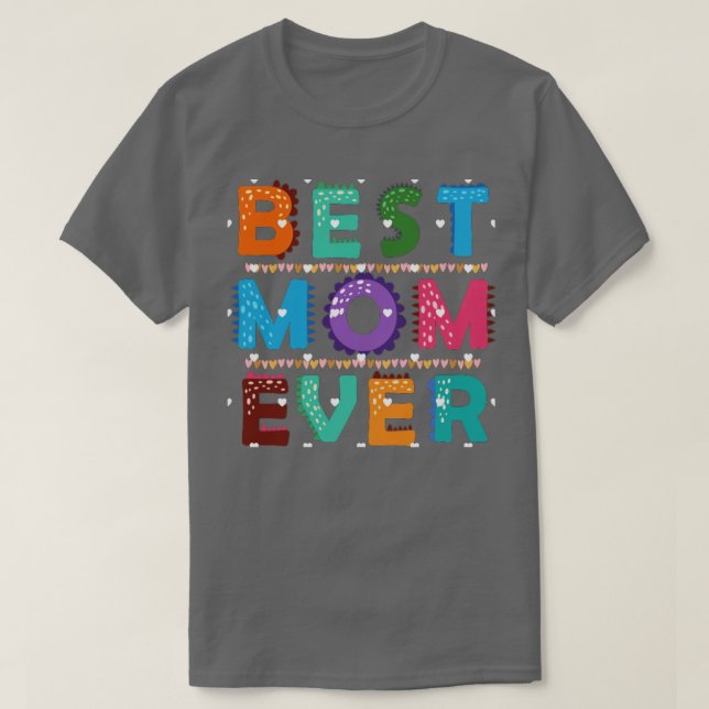 Camiseta Mejor Mamá De Punto Ever79 (Diseño del anverso)
