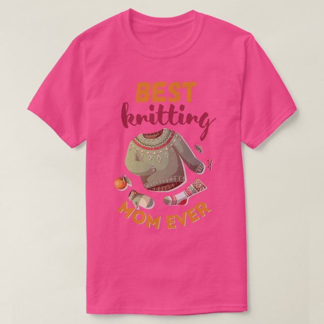 Camiseta Mejor Mamá De Punto Nunca 527 (Diseño del anverso)