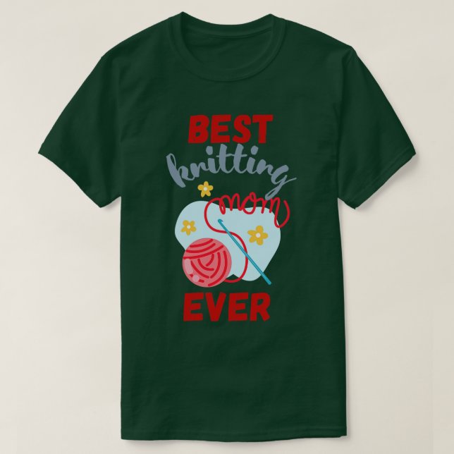 Camiseta Mejor Mamá De Punto Nunca 528 (Diseño del anverso)