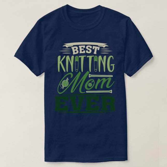 Camiseta Mejor Mamá De Punto Nunca 552 (Diseño del anverso)