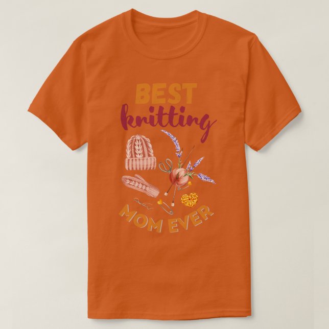 Camiseta Mejor Mamá De Punto Nunca 600 (Diseño del anverso)