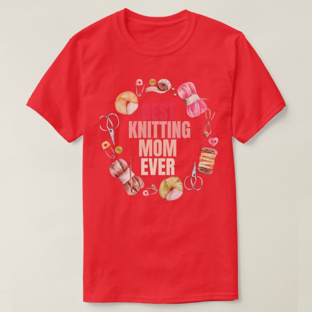 Camiseta Mejor Mamá De Punto Nunca 65 (Diseño del anverso)