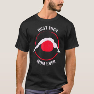 Camiseta Mejor mamá de yoga jamás Hobby de mamá madre mamá