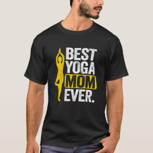 Camiseta Mejor Mamá de Yoga Mujer Madre Yoga