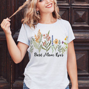 Camiseta Mejor Mamá del Día de la Madre
