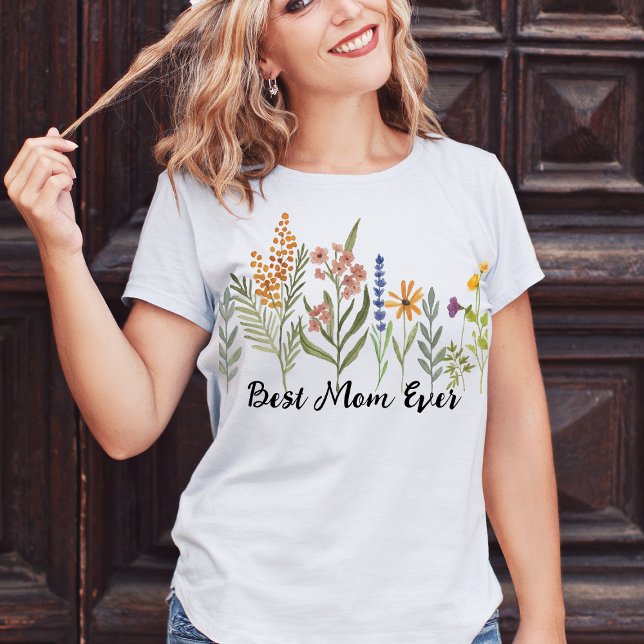 Camiseta Mejor Mamá del Día de la Madre (Subido por el creador)