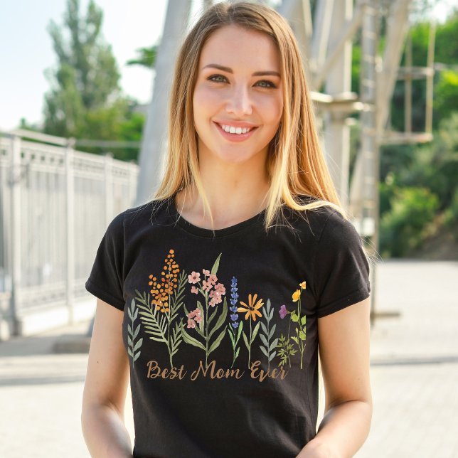 Camiseta Mejor Mamá del Día de la Madre (Subido por el creador)