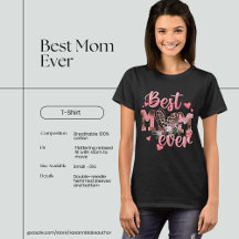 Camiseta Mejor Mamá del Mundo