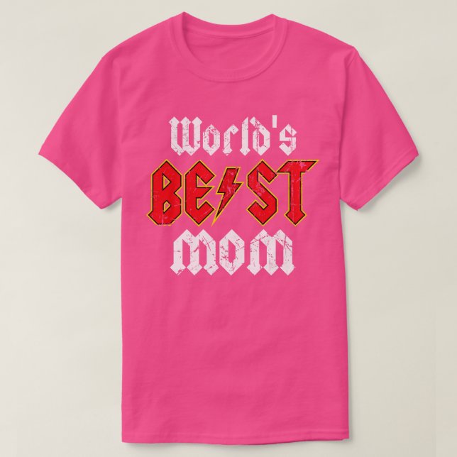 Camiseta Mejor Mamá del Mundo (Diseño del anverso)