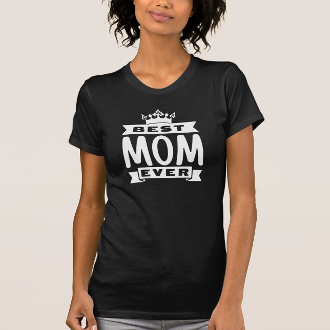 Camiseta Mejor Mamá del Mundo (Anverso)