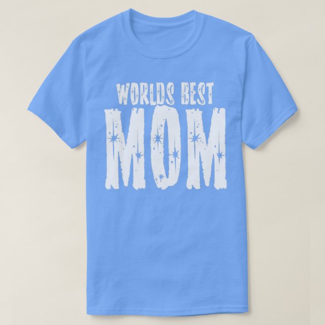 Camiseta Mejor Mamá del Mundo7 (Diseño del anverso)