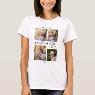 Camiseta Mejor Mamá del Mundo 4 Fotos Corazón Regalos Día d