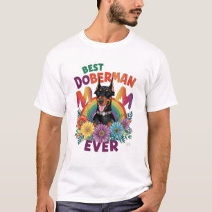 Camiseta Mejor Mamá Doberman de Todos los Tiempos