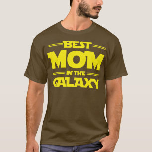 Camiseta Mejor Mamá En El Regalo Galaxy Para Mamá