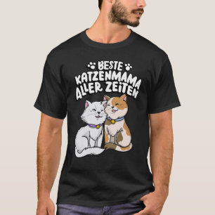 Camiseta Mejor Mamá Gata De Todos Los Tiempos Familia Día d