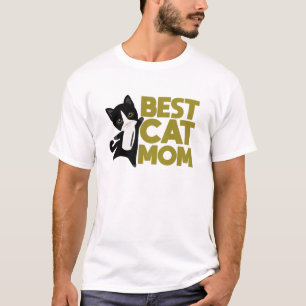 Camiseta Mejor Mamá Gata del Mundo - Gatos Animales Dulces 